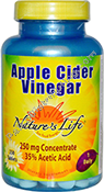 Product Image: Apple Cider Vinegar 250 mg