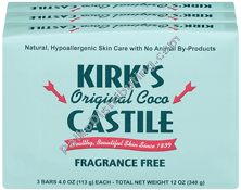 Product Image: 3pak Castile Bar Soap Frag Free