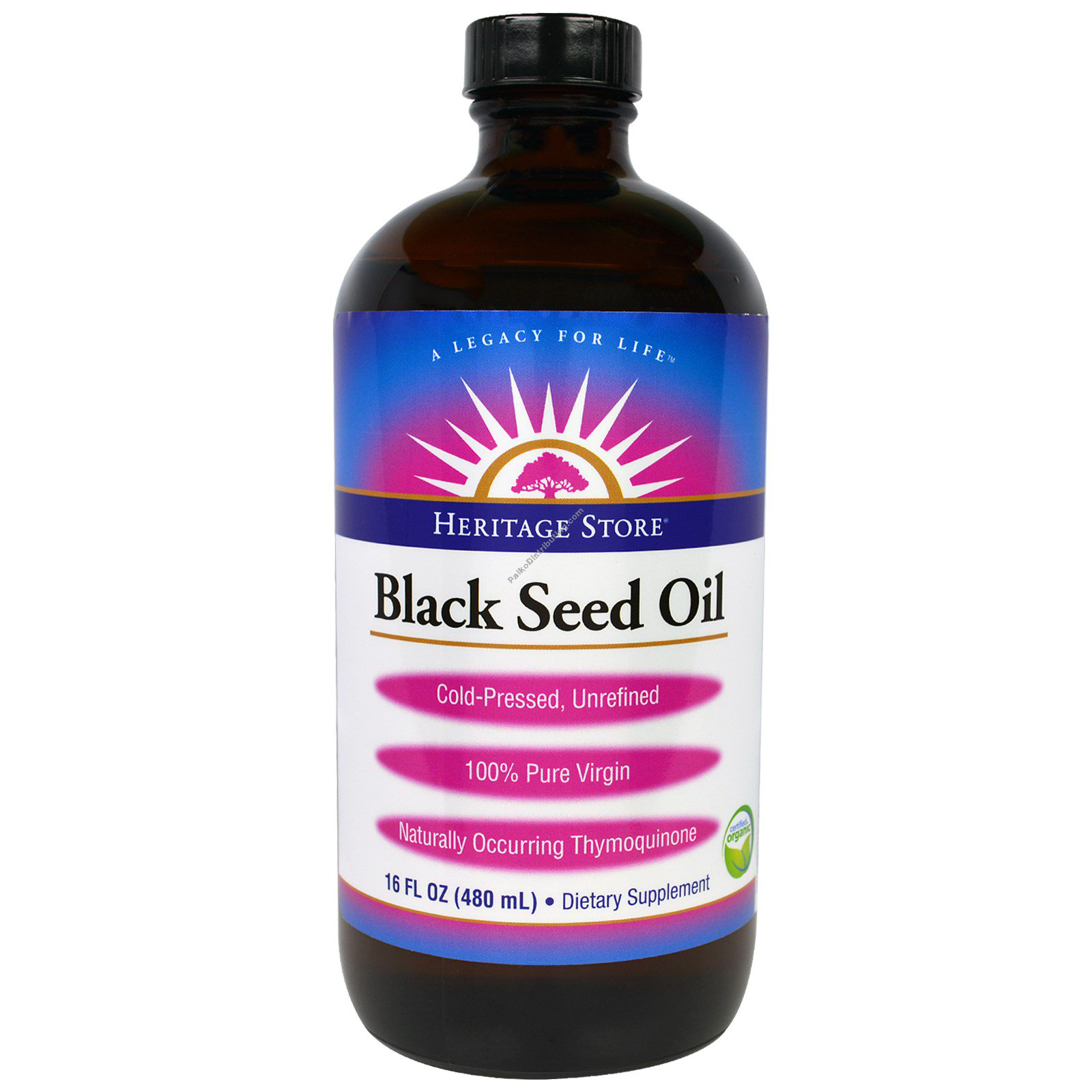 Product Image: Black Seed Oil Organic 650 mg
