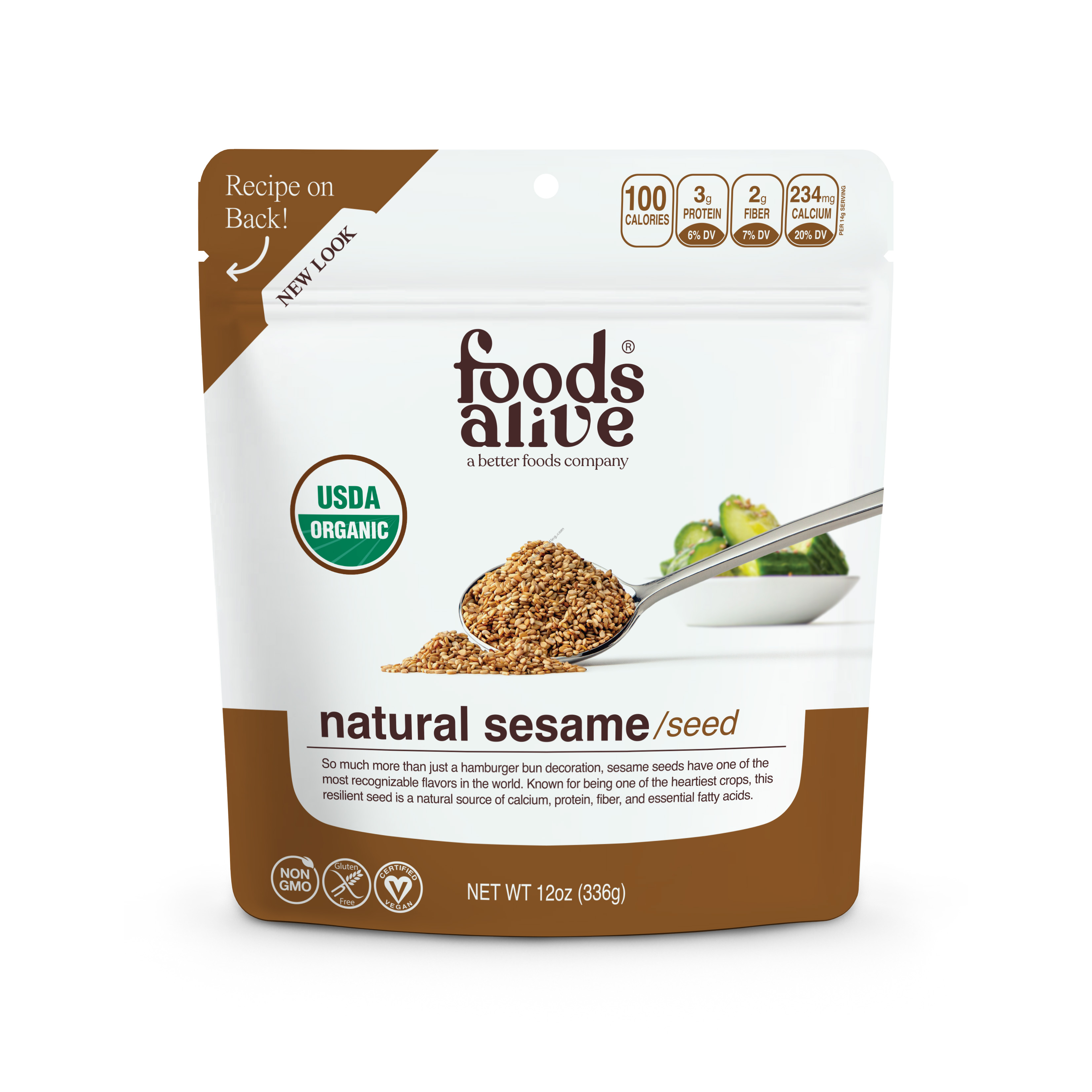 Product Image: Organic Natural Sesame Seeds